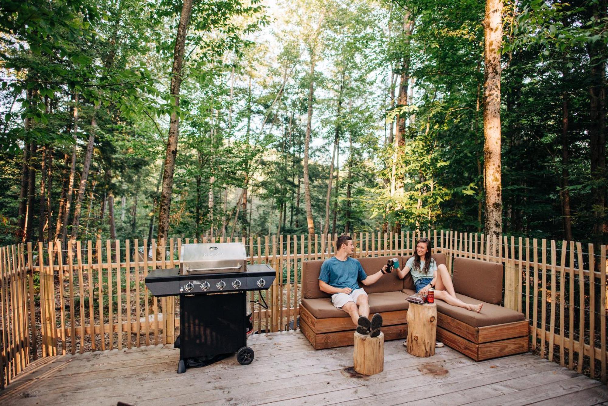 Huttopia Southern Maine Sanford Luaran gambar
