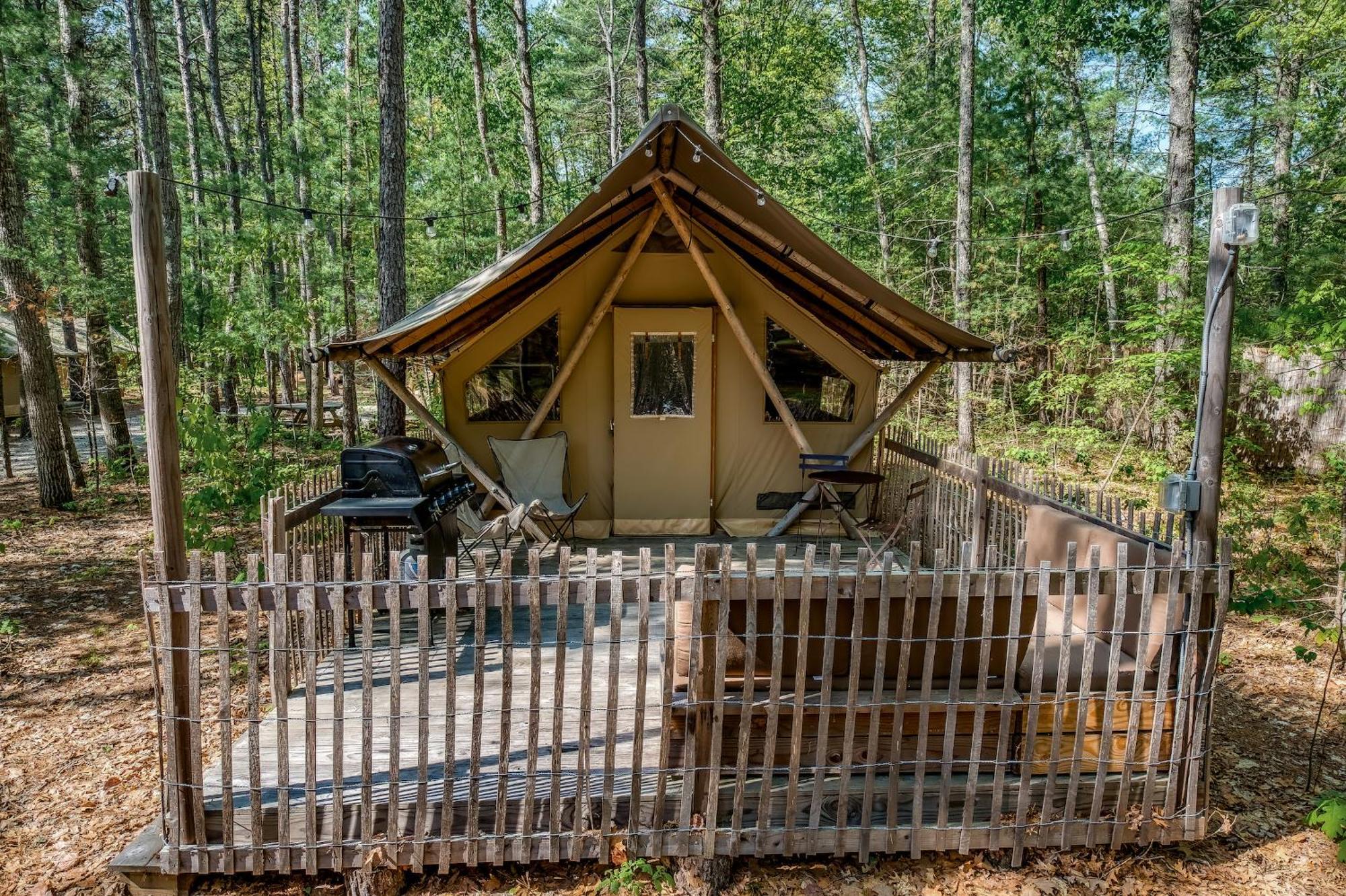 Huttopia Southern Maine Sanford Luaran gambar