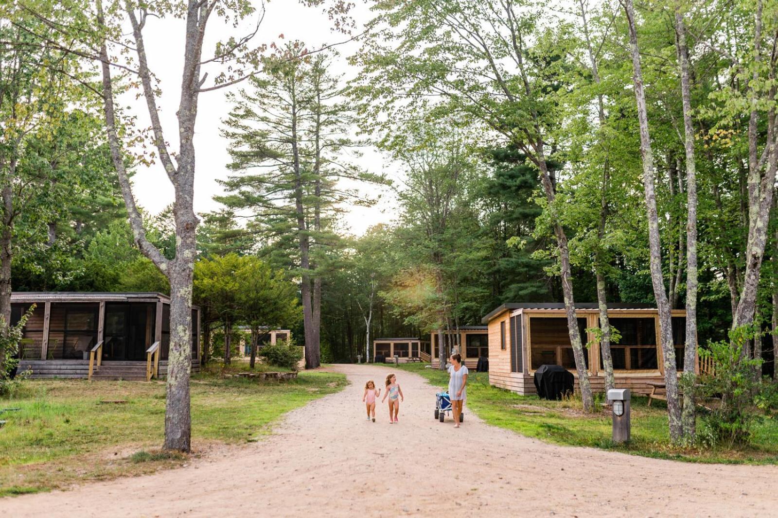 Huttopia Southern Maine Sanford Luaran gambar