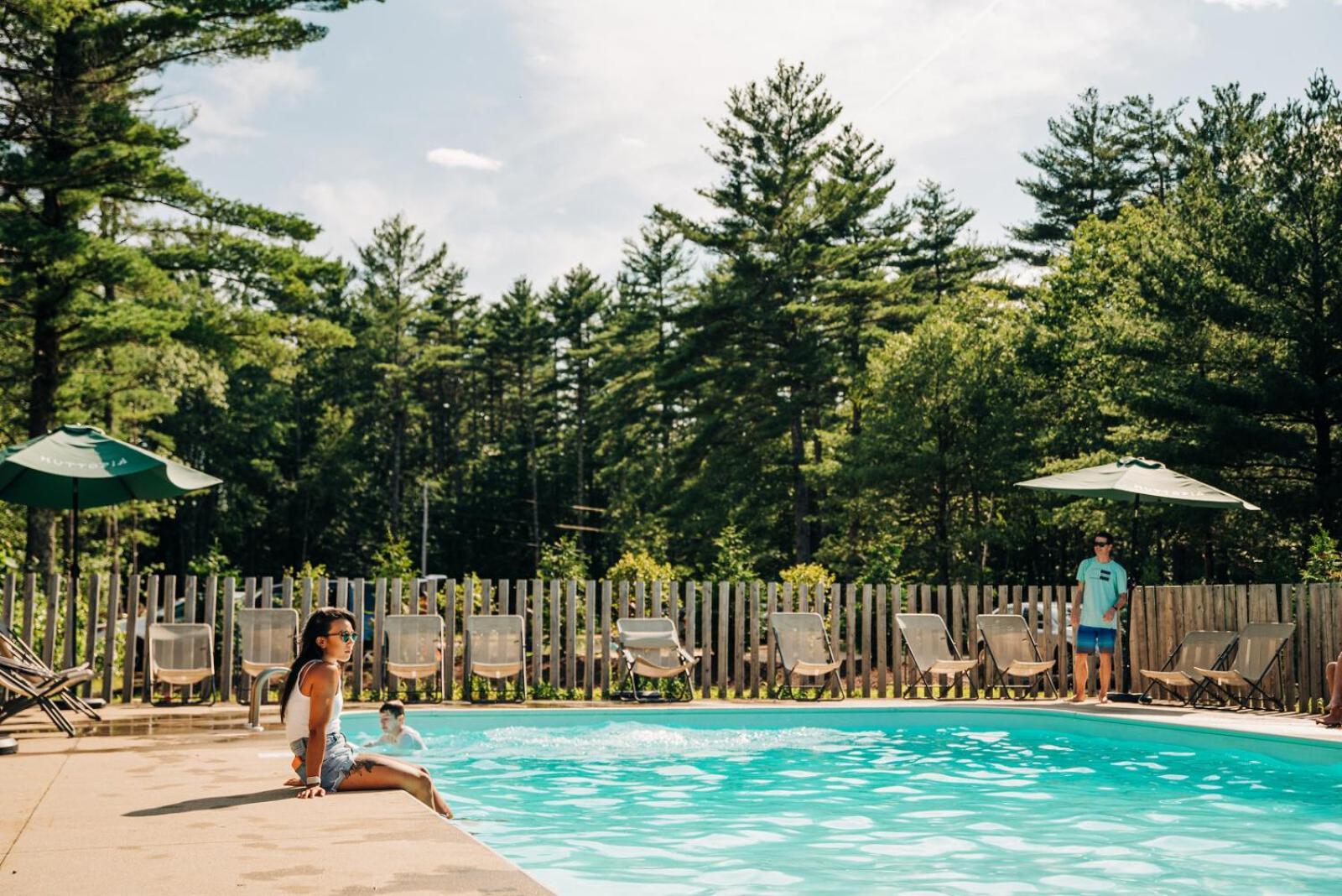 Huttopia Southern Maine Sanford Luaran gambar